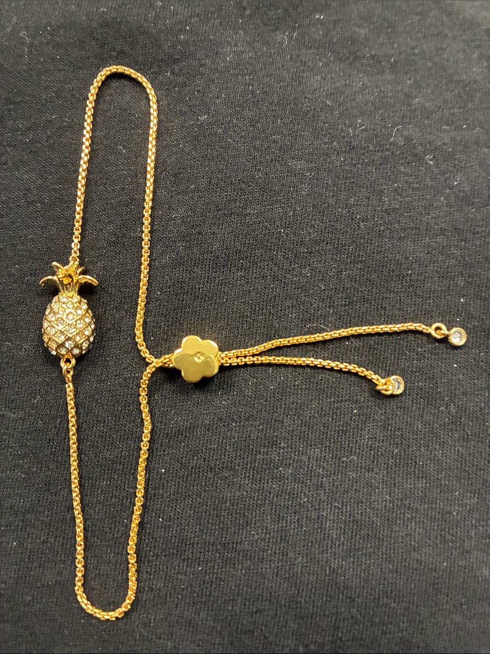 Kate Spade Slider Pineapple Slider Bracelet